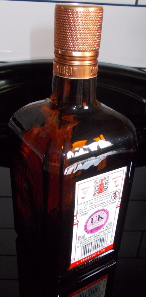 2x Cointreau Liqueur bottles EMPTY 70 cl