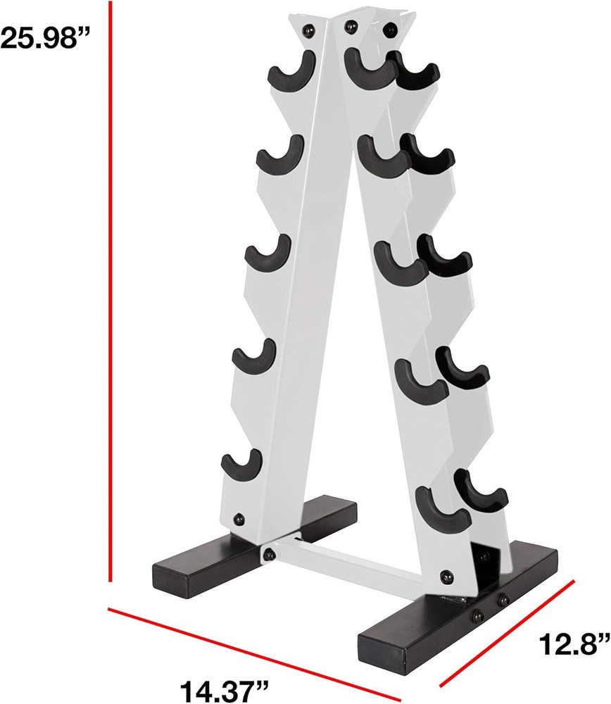 A-Frame Dumbbell Weight Rack | Color Series