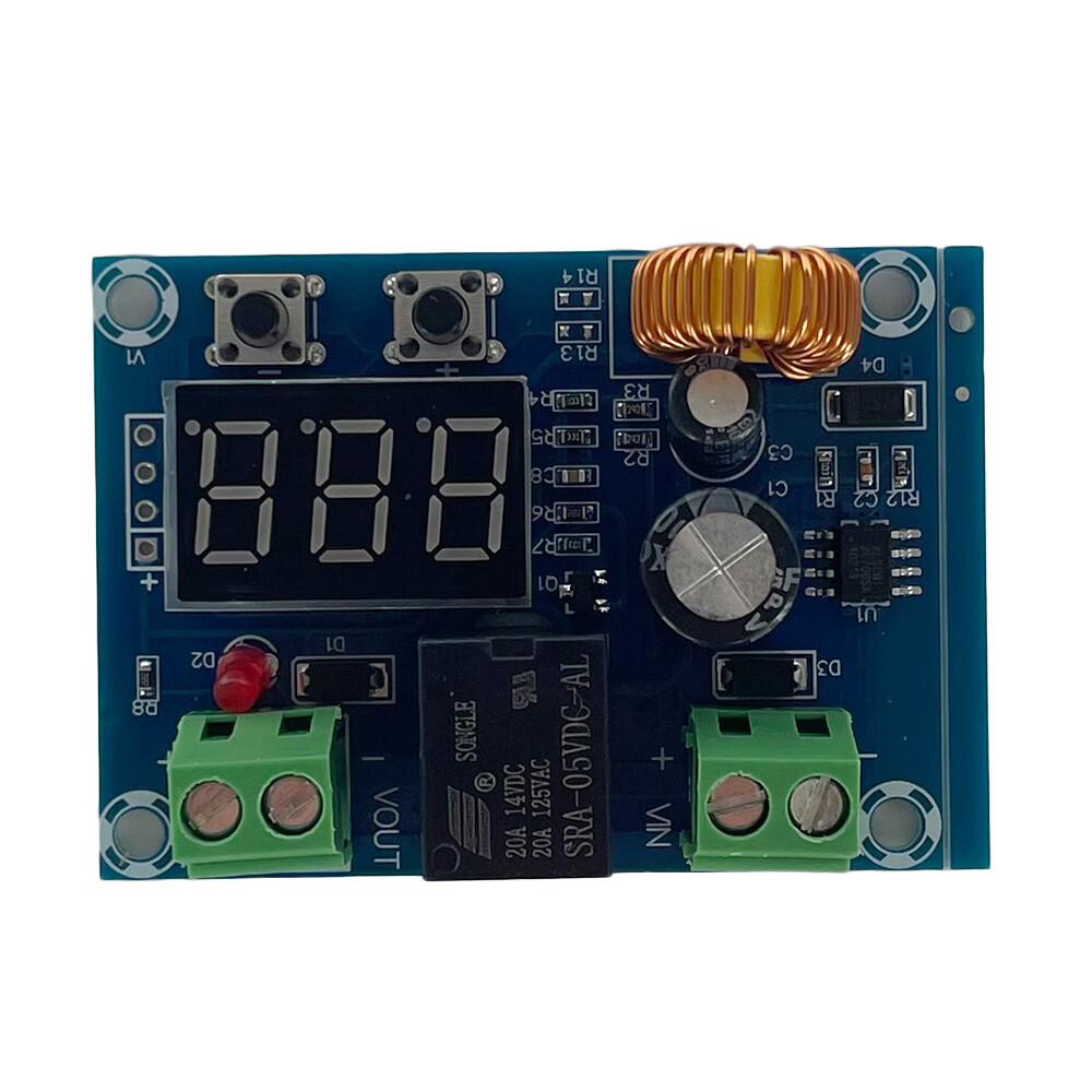 2PCS Digital Low Voltage Protector Disconnect Switch Over-Discharge Protection