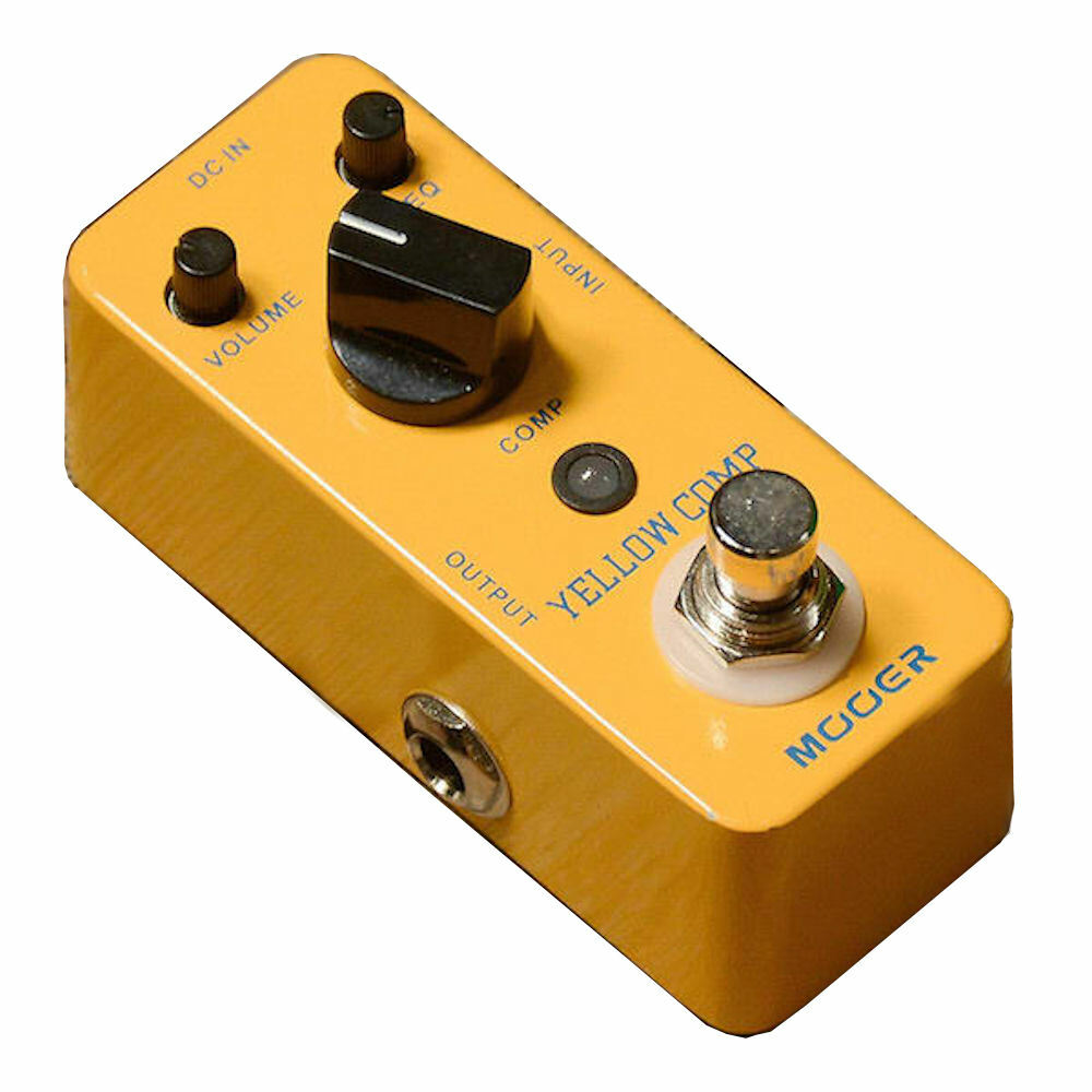 Mooer Yellow Comp Optical Compressor Micro Guitar Effect Pedal New!