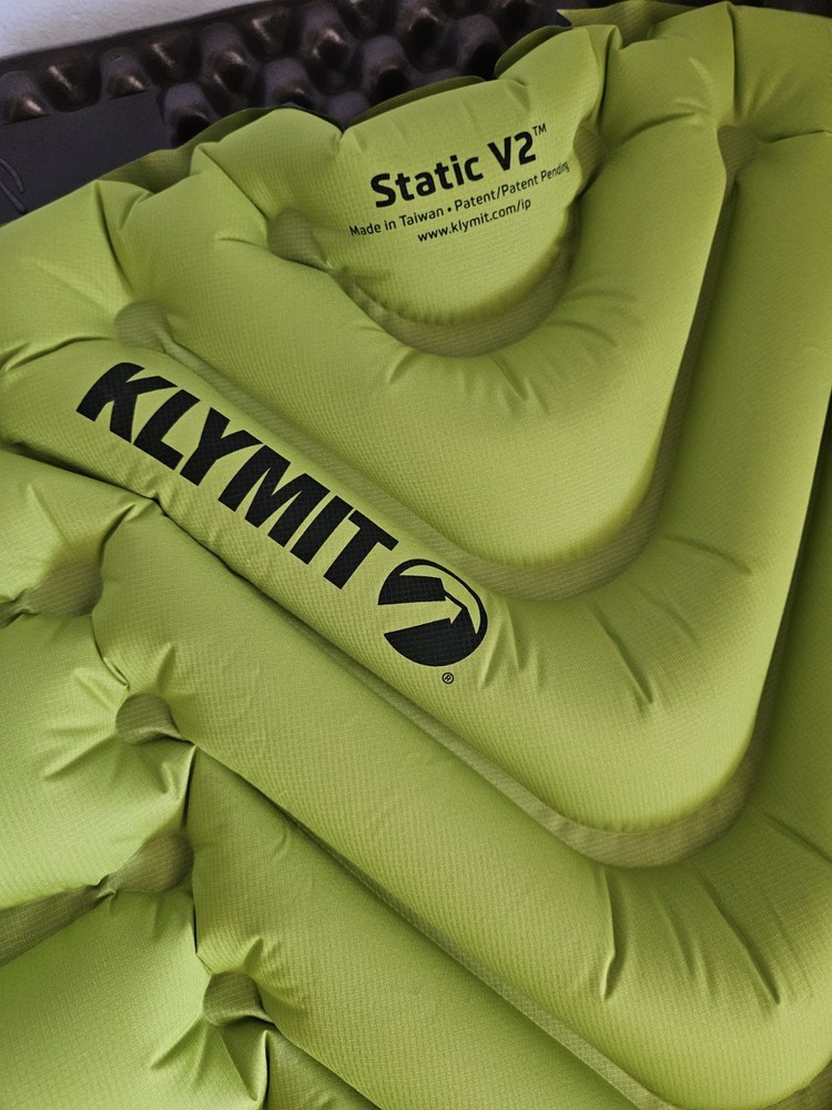 Klymit Static V2 Pad Sleeping Mat Green New