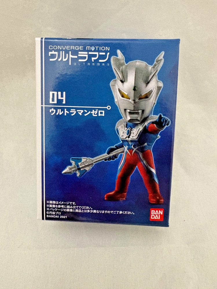 Ultraman: Converge Motion -( #04 )- 3-Inch - Mini-Figure - Bandai - NEW