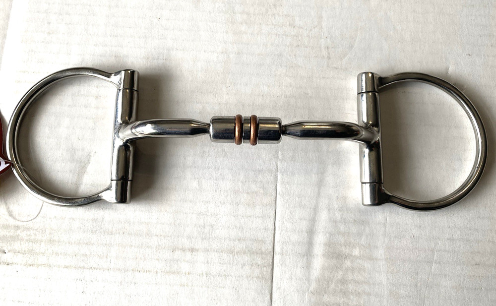 5" stainless offset dee bit w/copper wrapped roller barrel center