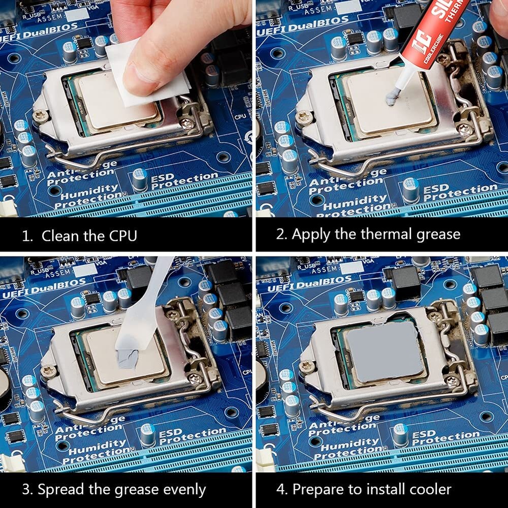 High Performance 3g Thermal Paste - Carbon Based for CPU/GPU