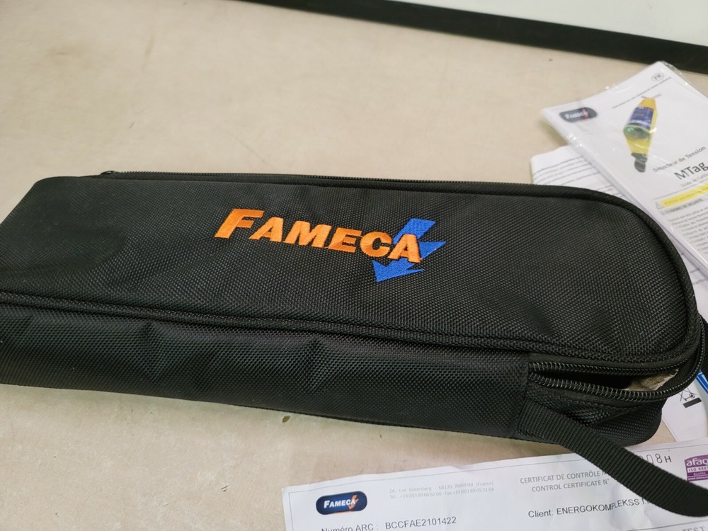 Fameca MTAG Voltage Detector 6-20kV with Universal Adapter and soft case NOB