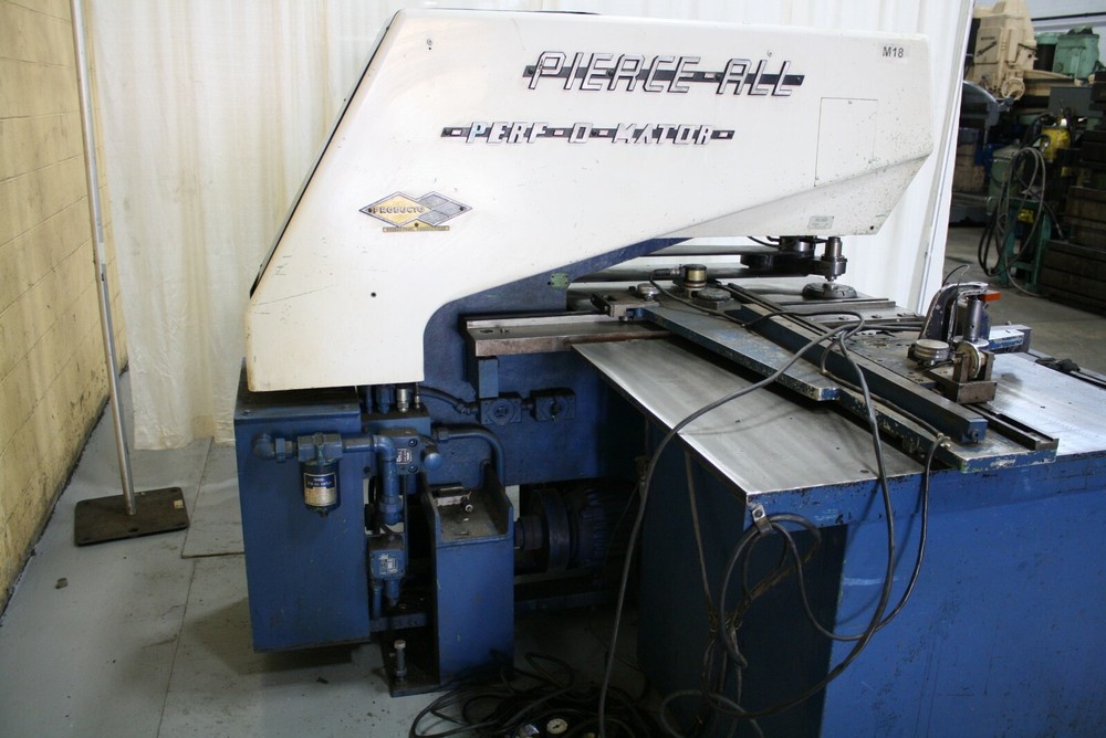 25 TON PIERCE ALL PERF-O-MATOR SINGLE END PUNCH: YODER #67093