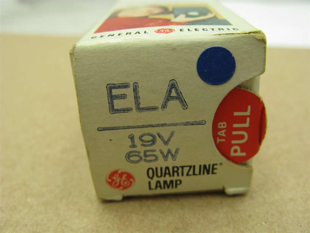 GE ELA 65W 19V Projection Bulb / Lamp