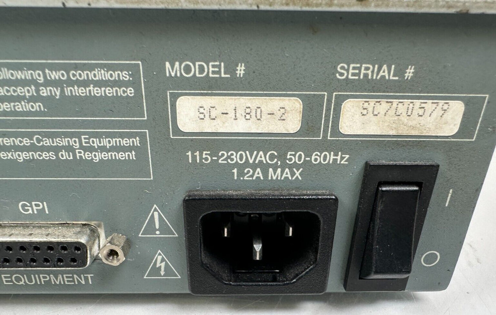 360 Systems SC-180-2 Shortcut Personal Audio Editor