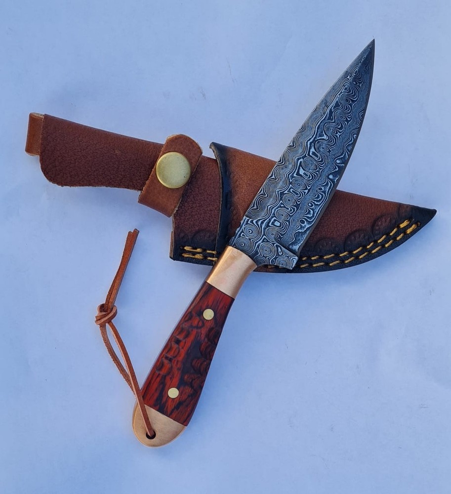 Custom Handmade Fixed Blade Hunting Knife