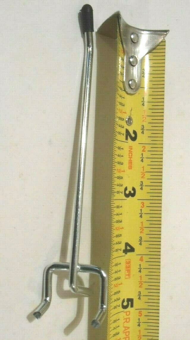 PEG HOOKS 50 PC. 4"inch PEGBOARD HOOKS PEG BOARD BLACK TIP SAFETY 4 inch