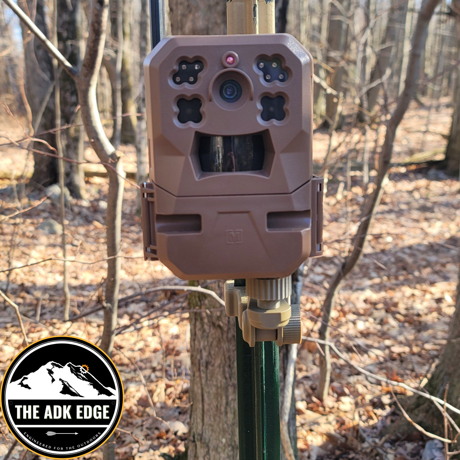 2-Pack T-Post Universal Trail Camera Mount – USA-Made, Tool-less, Adjustable