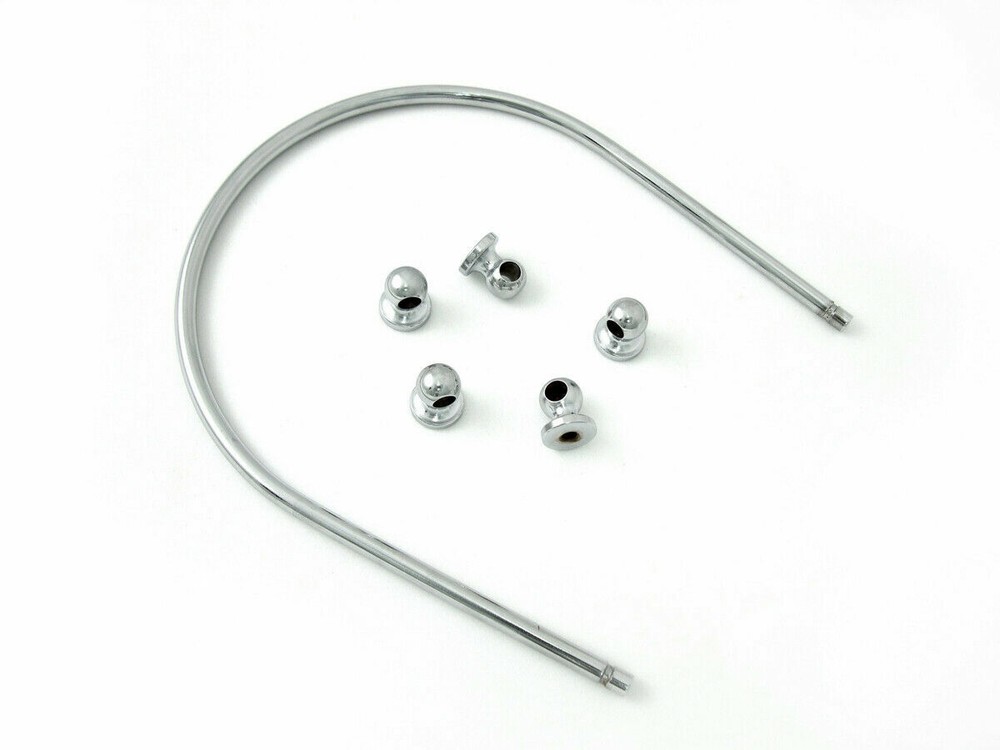 Dash Panel Chrome Trim Rail Kit for Harley Davidson by V-Twin