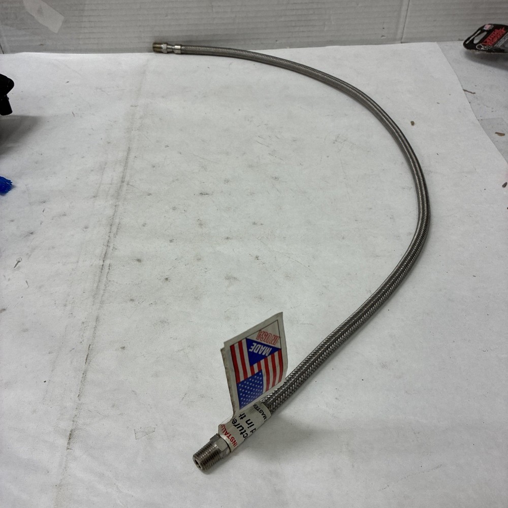 HOSE MASTER BRAIDED FLEX HOSE END TO END 36”