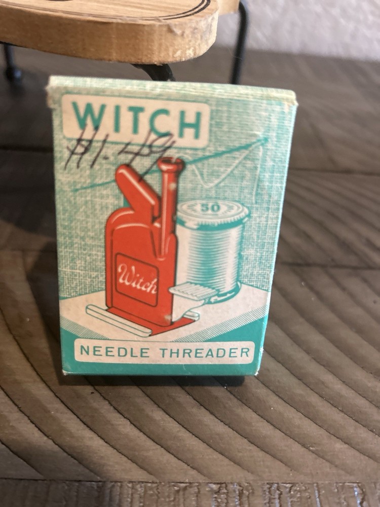 Vintage Witch Brand  Automatic Needle Threader w/ lnstructions Germany NOS