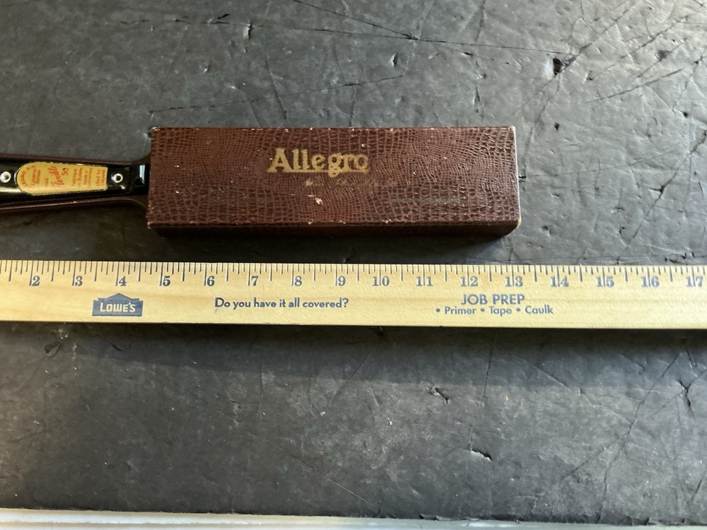 vintage ALLEGRO RAZOR Blade Sharpener Model D ￼ SWISS Made