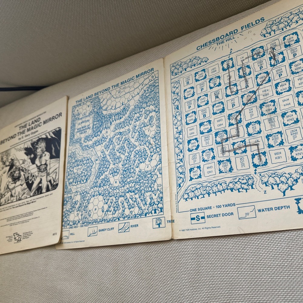 Land Beyond the Magic Mirror Module EX2 | Advanced Dungeons & Dragons | TSR 9073