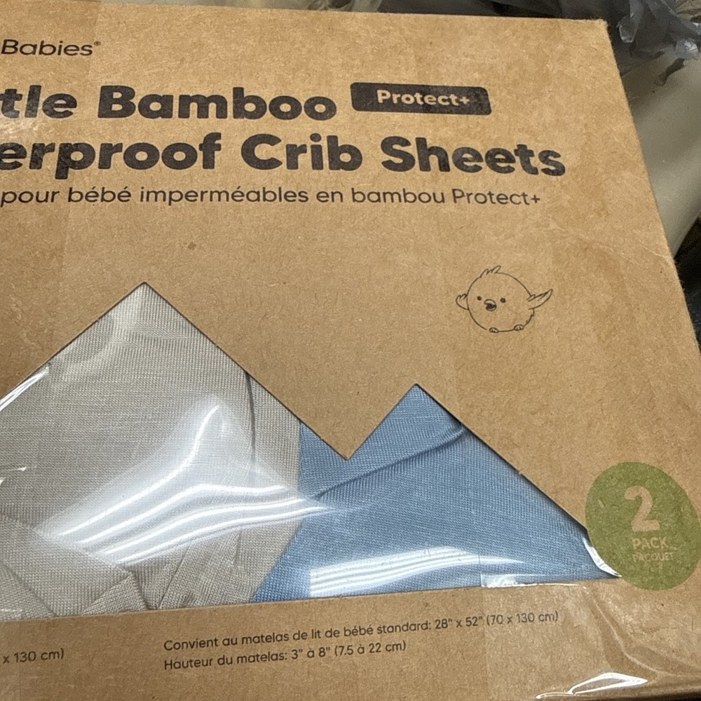 Gentle Bamboo Protect+Waterproof Crib Sheets