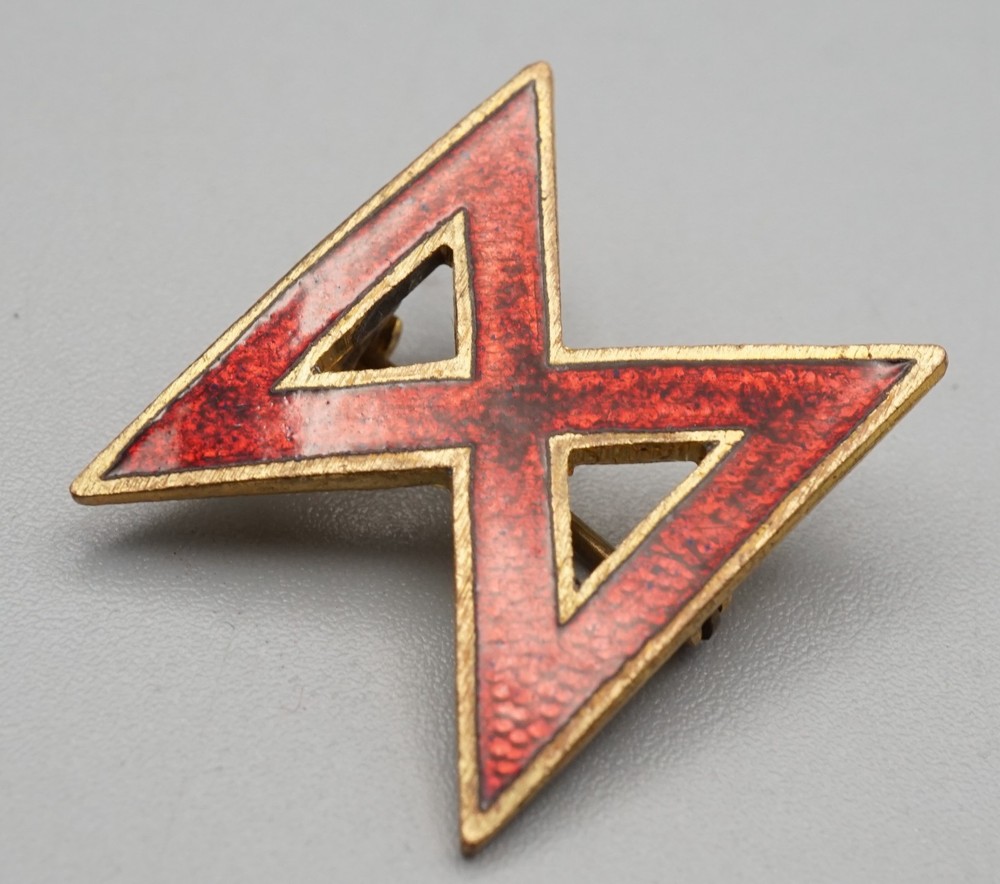 WWII 10th Army DI Unit Crest Pin PATCH TYPE