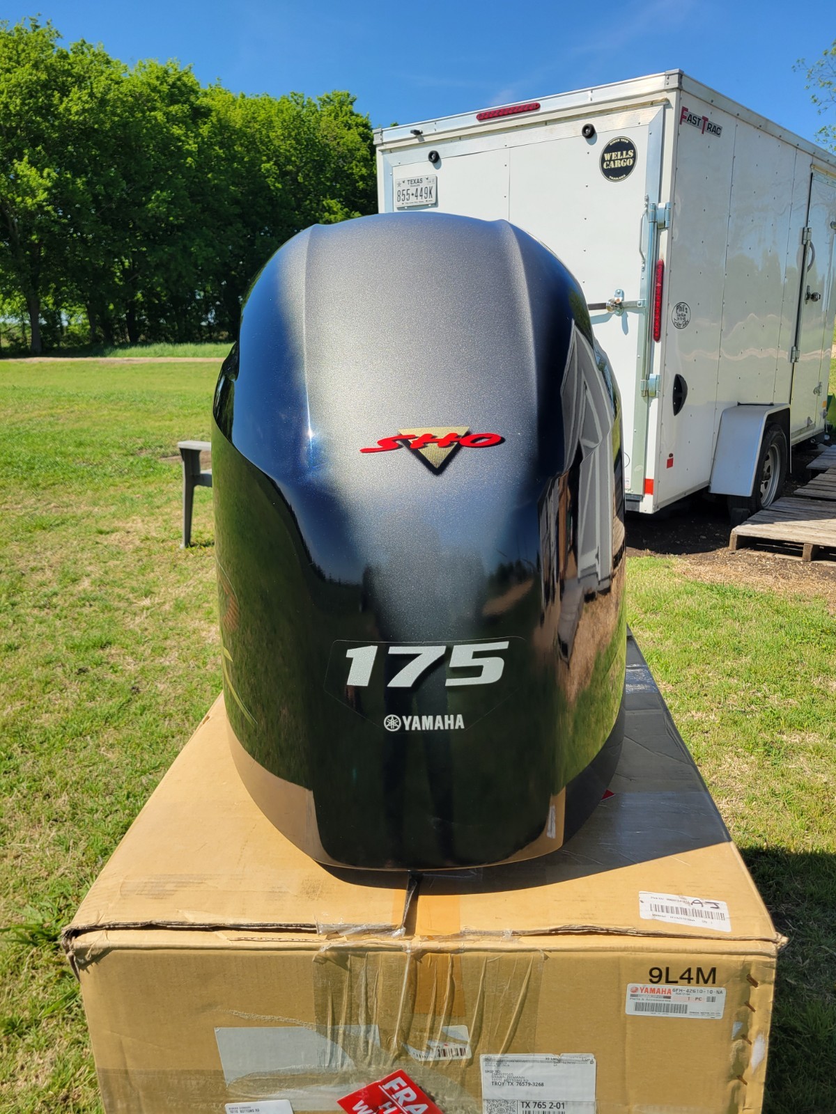 Yamaha Boat Outboard Top Cowling 175hp VMAX SHO (Brand New)