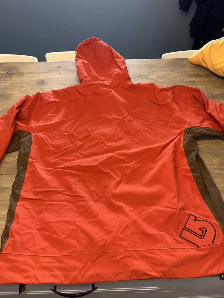Burton Red/Orange Ski Jacket Size XL