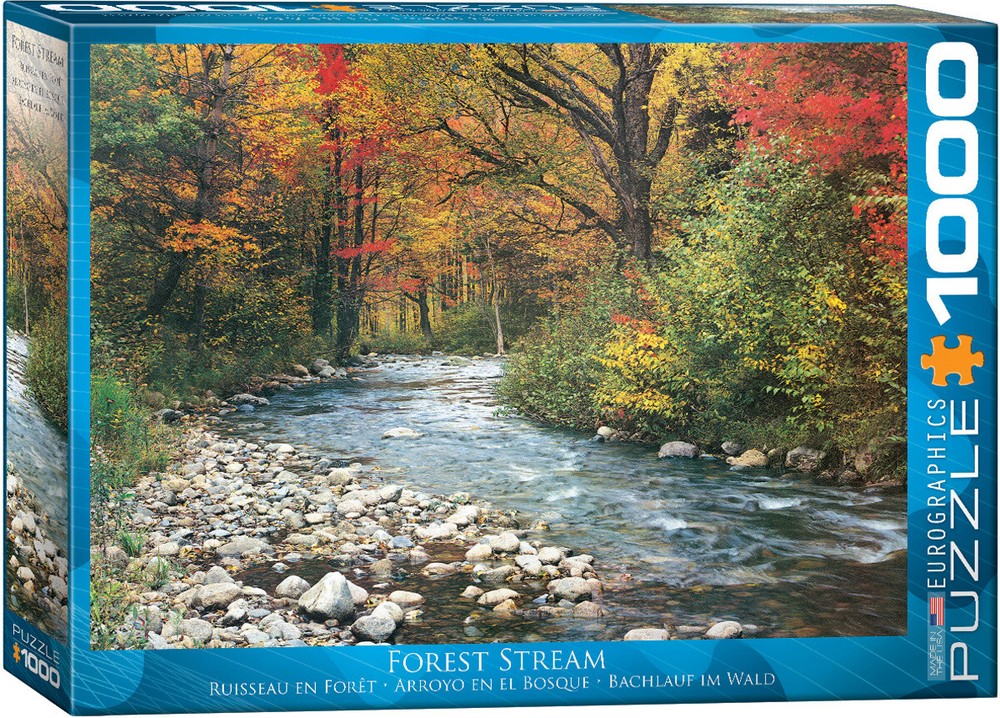 Eurographics Forest Stream 1000 Piece Jigsaw Puzzle