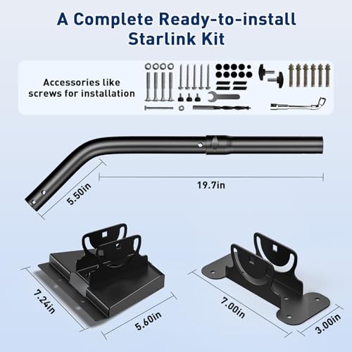 Starlin Gen 3 Mount, Lengthening 360° Adjustable Starlin Mounting Kit