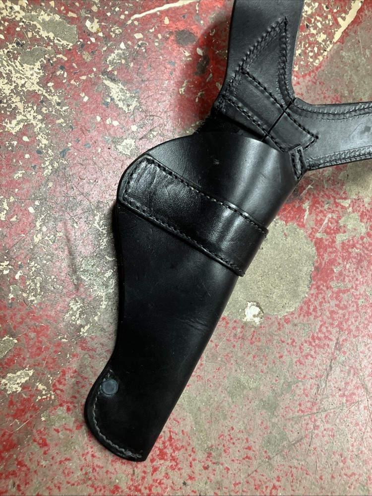 USGI S&W AIRCREW LEATHER SHOULDER HOLSTER