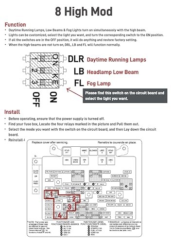 Customizable All Lights On Module for 2003-2007 Chevy Silverado & Sierra
