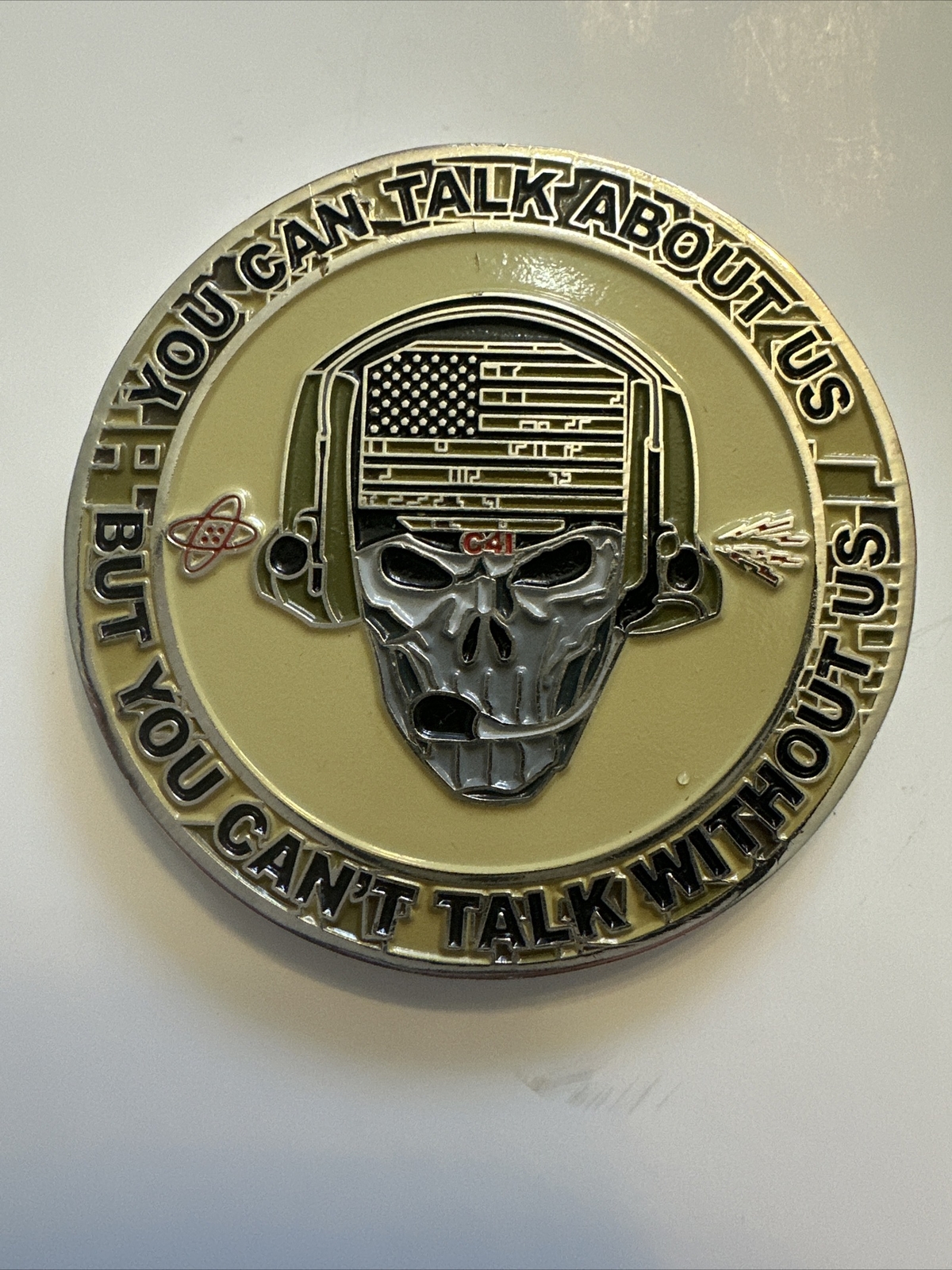 Special Boat Team 22 / SBT-22 Troop 3 Navy CommRaiders Coin / SEAL