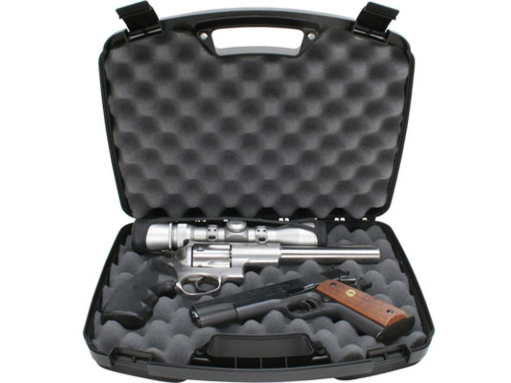 MTM Double Pistol Case 15.5" Black