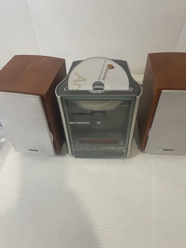 SONY CMT-EX100 MICRO HI-FI COMPONENT SYSTEM Working
