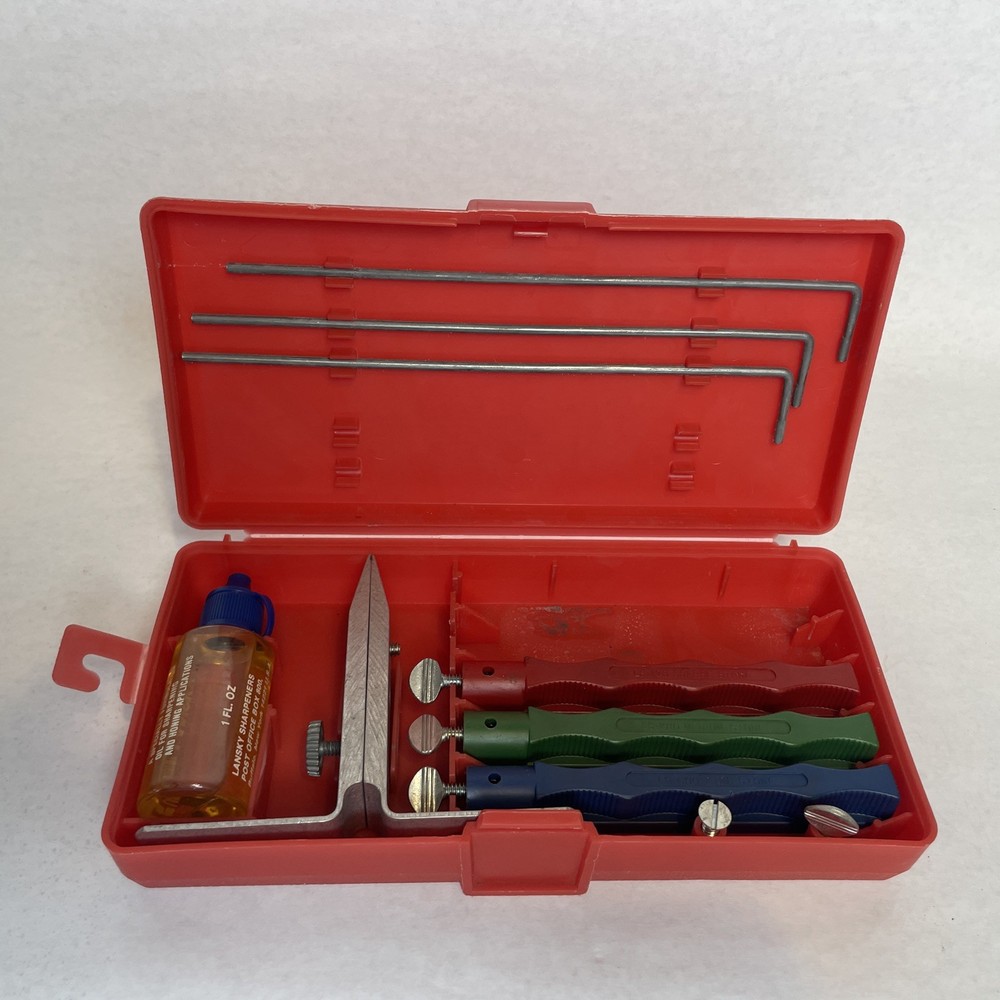 Lansky Standard 3 Stone System Controlled Angle Precision Knife Sharpening Kit