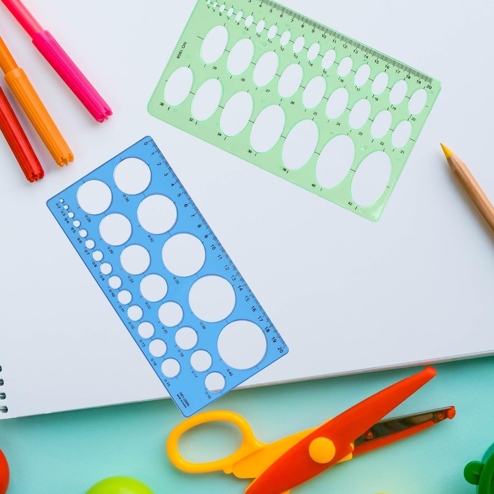 Circle Template Circle Stencil Circle Template for Drawing Round Drafting Dra...