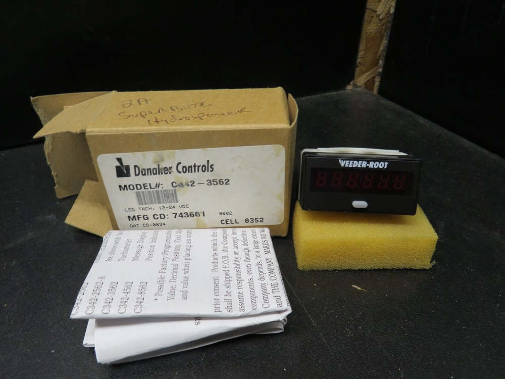Danaher Controls C342-3562 Tachometer