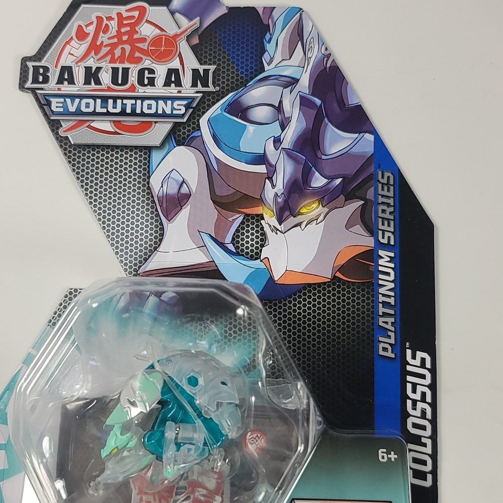 SpinMaster Bakugan Evolutions Platinum Series True metal Colossus
