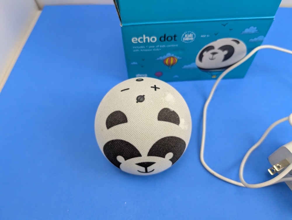 Untested For Parts Echo Dot 4th Generation Kids Panda