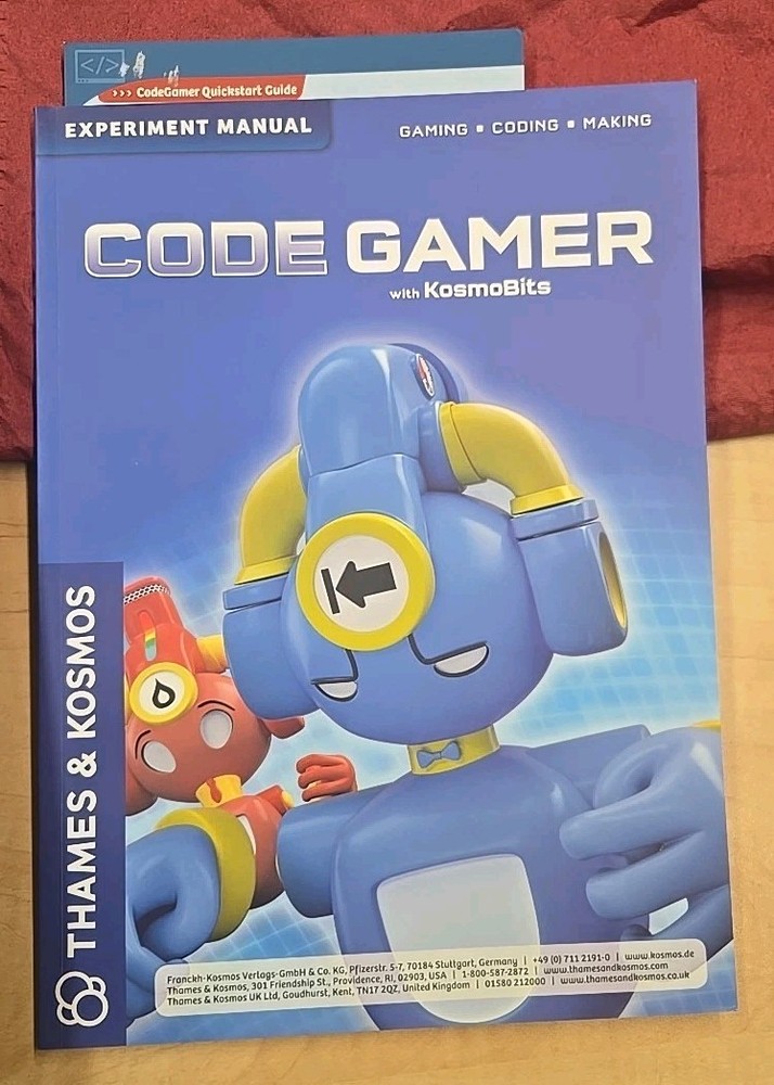 CIB! Thames & Kosmos Code Gamer with KosmoBits Arduino Coding Game and Workshop