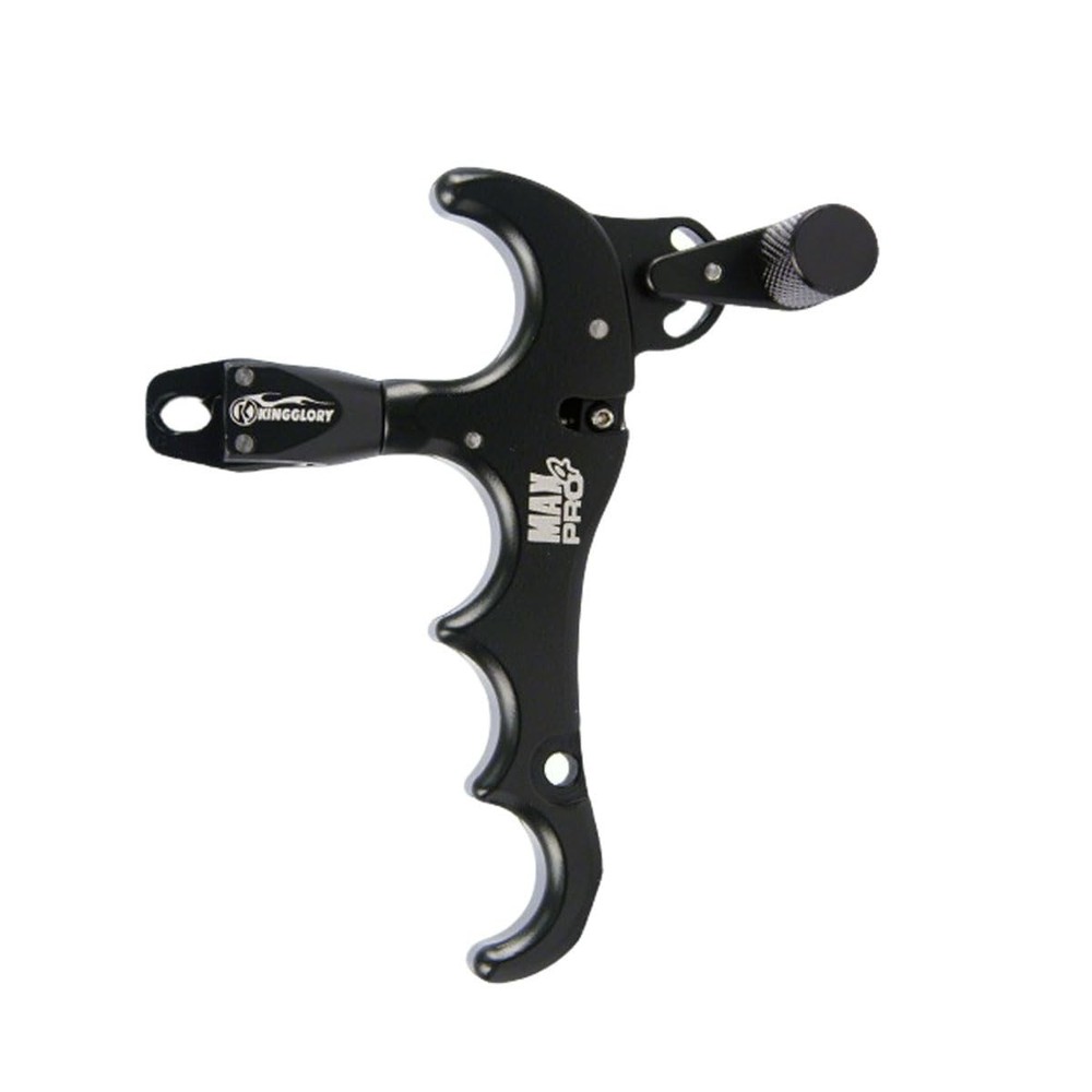 Adjustable 360° Aluminum 4Finger Compound Bow Release Trigger System