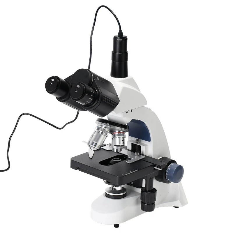 5MP Type-C USB2.0 Microscope Camera Built-in 0.5X Adapter HD Digital Eyepiece