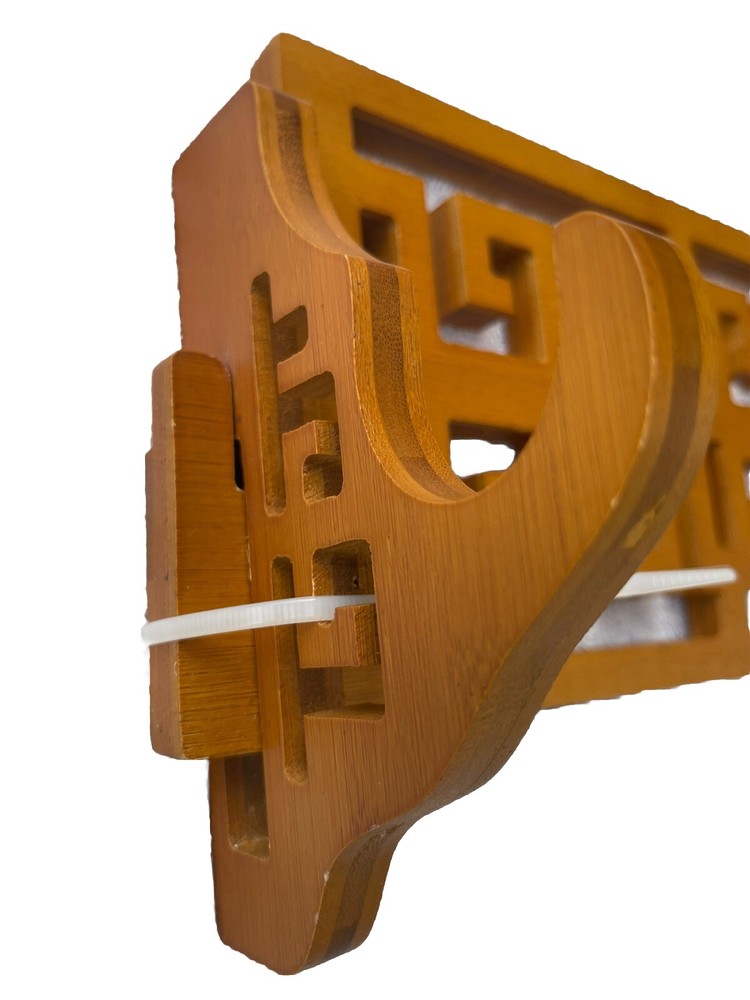 Classical Sword Holder Wall Mount Bamboo Samurai Sword 🗡️Rack Hanger Display