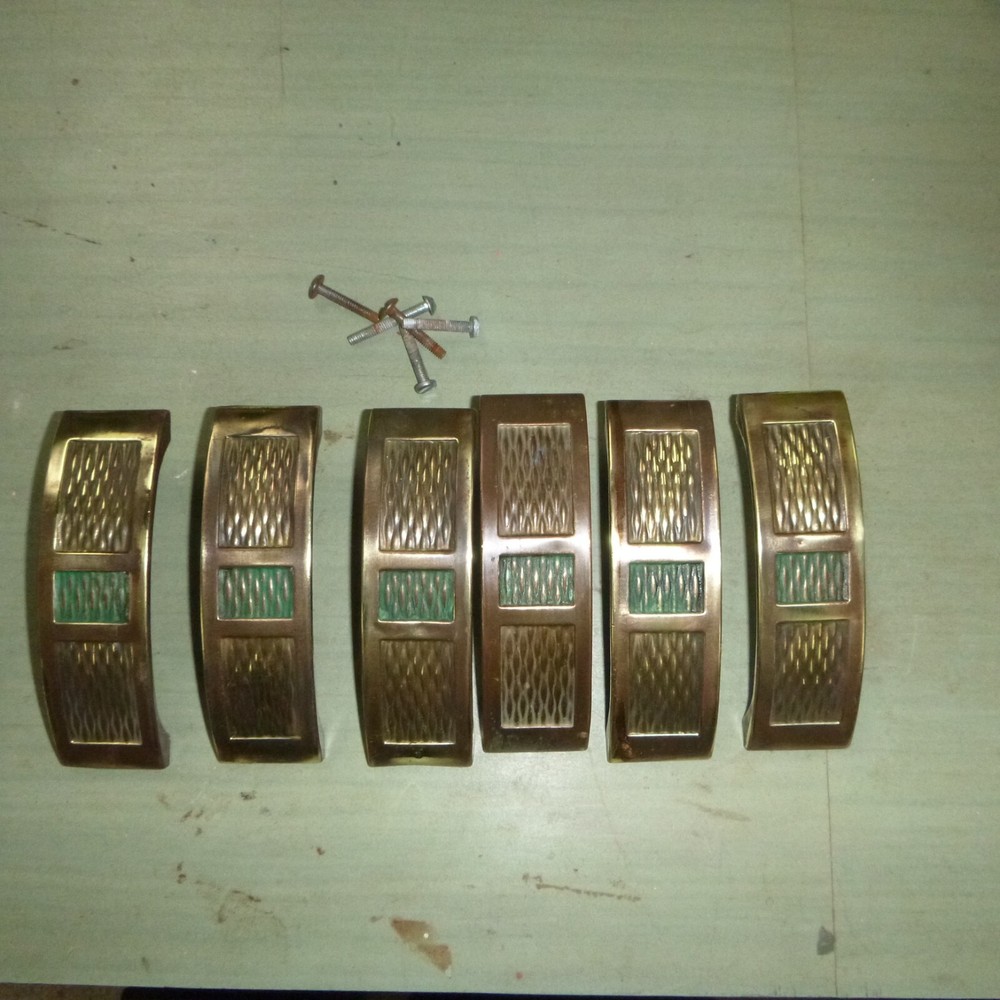 Brass - Arts & Crafts drawer pulls