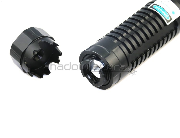 BX7 450nm Adjustable Focus Blue Laser Pointer Visible Laser Beam