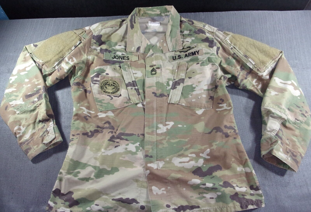 ARMY USAF AIR FORCE SCORPION OCP TACTICAL COMBAT JACKET 2024 CURRENT ISSUE MR