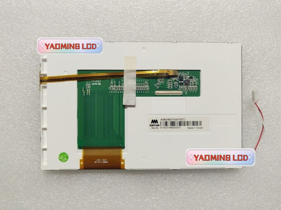 New 7" For AMPIRE IPS AM800480STMQWT00 LCD Display With Touch Screen