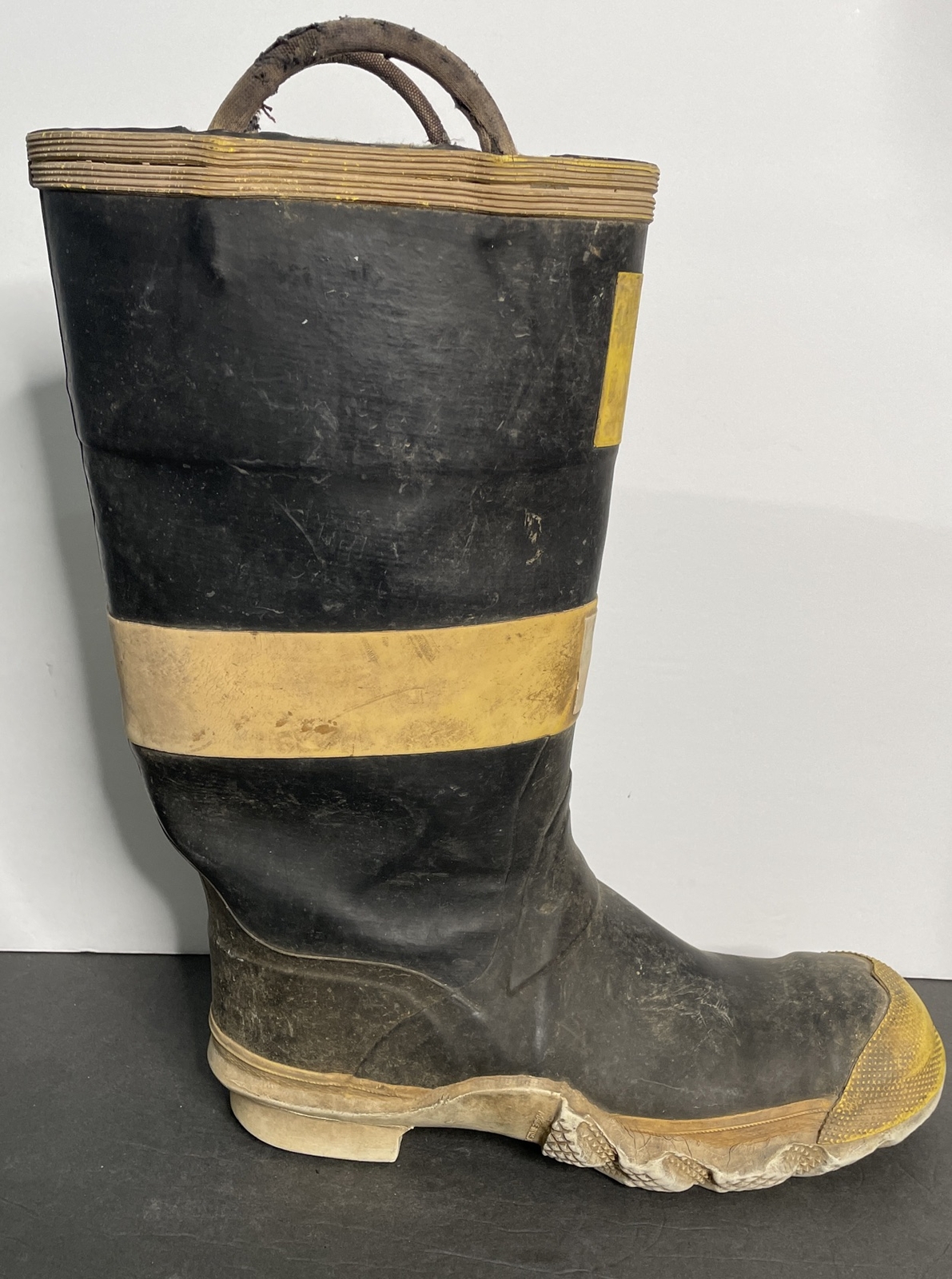 Vintage Ranger Rubber Co Firemaster Steel Toe Insulated Boots Size 10.5 USA Made