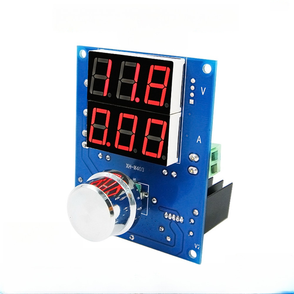 Digital Voltage Regulator Module for DC Power with Accurate Current Display