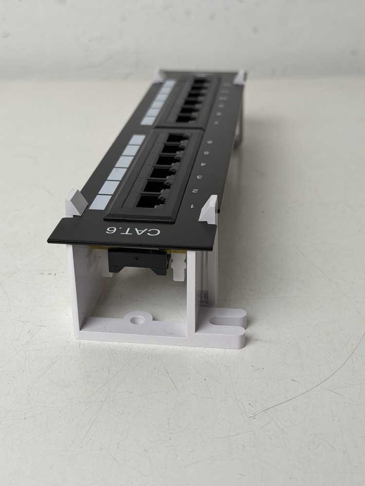 Cable Matters 12 Port CAT6 Universal Patch Panel Wall