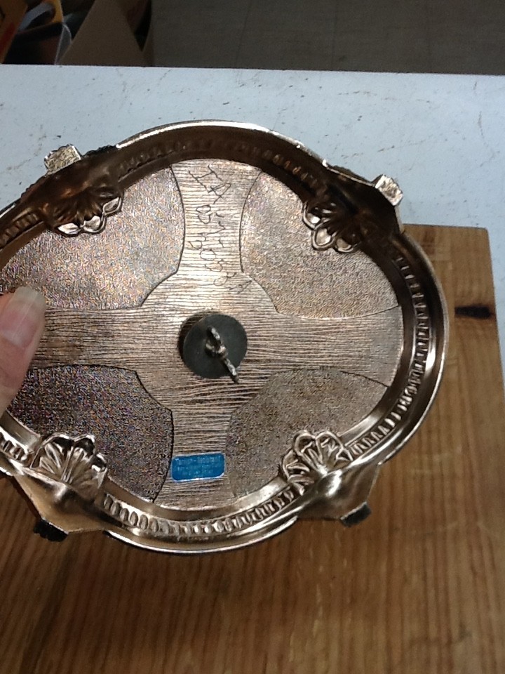 Vintage Silver Plated Tarnish Resistant Cruet Caddy with Salt/Pepper/Oil/Vinegar