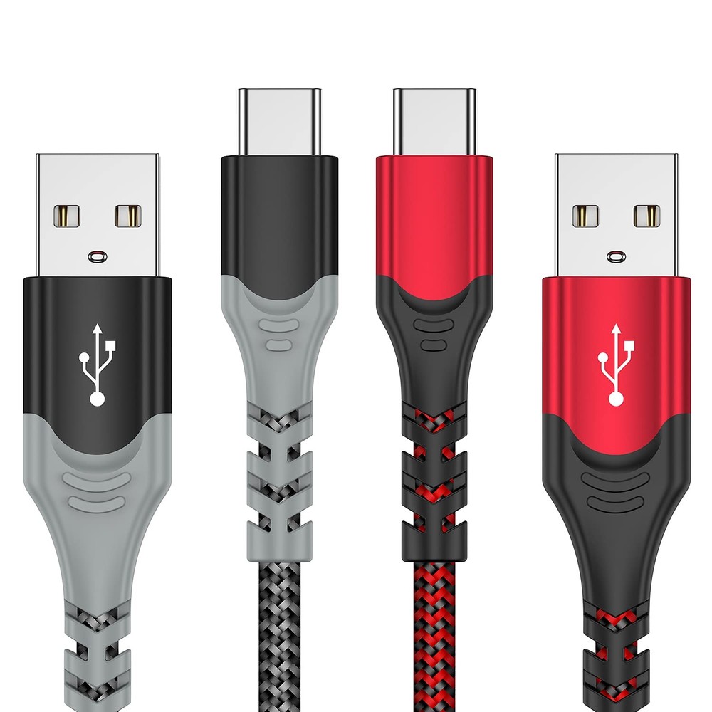 PS5 Controller Charger Charging Cable – 2 Pack 10FT Type C to USB A Data...