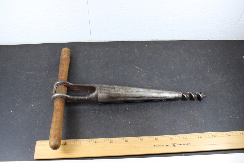 Vintage Barrel Bung Auger